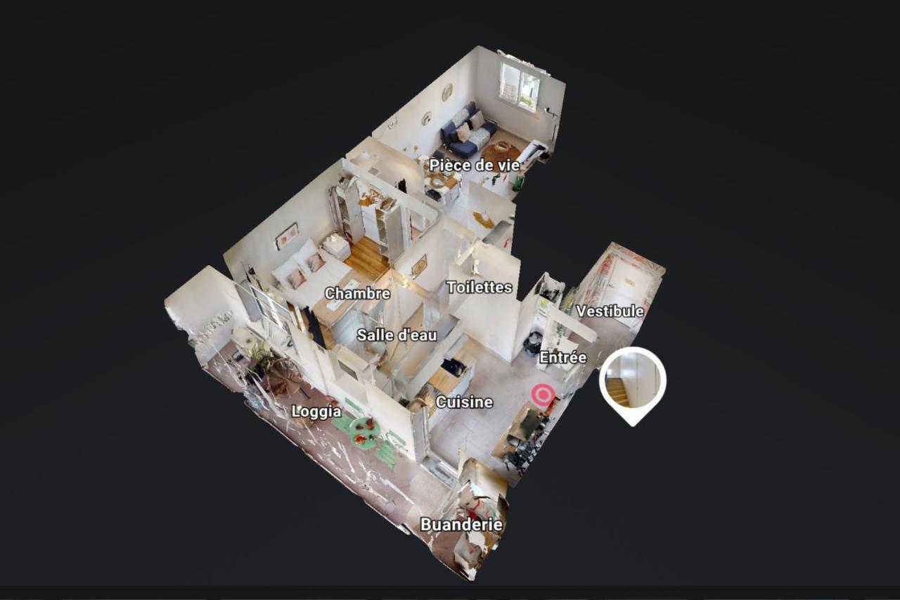 Expat Renting - Le Boheme Zen - Proche Airbus Daire Colomiers Dış mekan fotoğraf