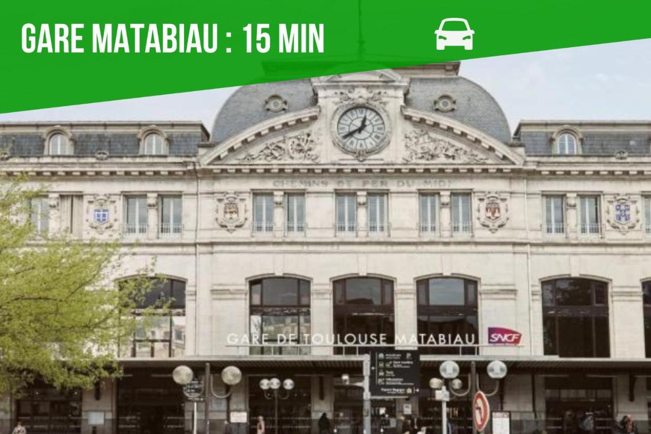 Expat Renting - Le Boheme Zen - Proche Airbus Daire Colomiers Dış mekan fotoğraf